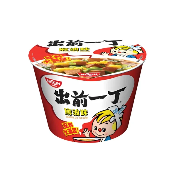 Nissin Demae Bowl Ramen Sesame Oil (Hong Kong)