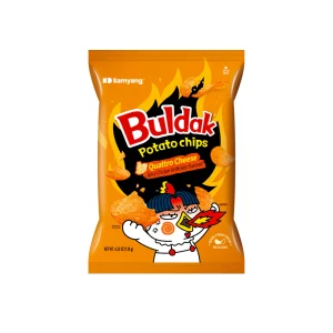 Samyang Buldak Potato Chip Quattro Cheese (Korea)