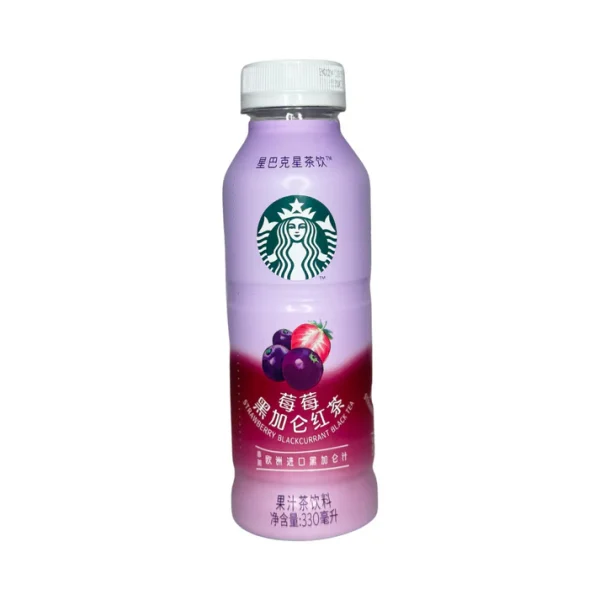 Starbucks Refreshers 330ml x 15 (CHINA) Strawberry & Blackcurrant Black Tea