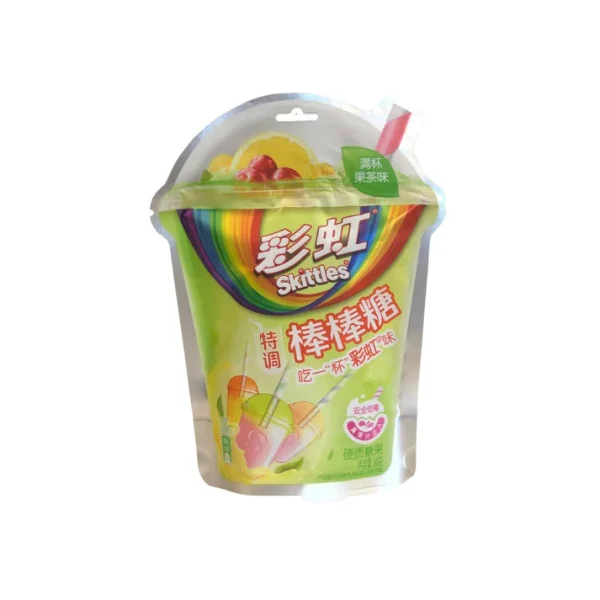 Skittles Fruit Tea Lollipops 54g x 32 (CHINA)