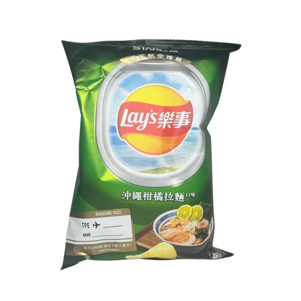 Lay's 59.5g x 12 (TAIWAN) LIMITED EDITION Okinawa Citrus Ramen